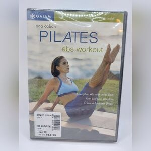 Gaiam Pilates Abs Workout‎ DVD Sealed